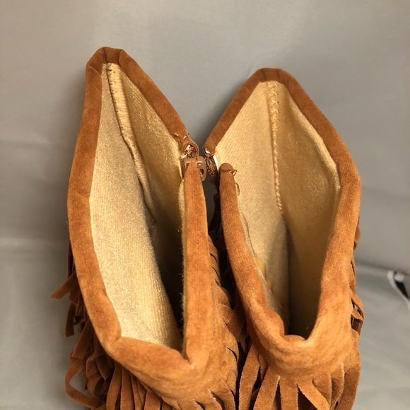 Boho Festival Fringe Boots - Picture 6 of 8